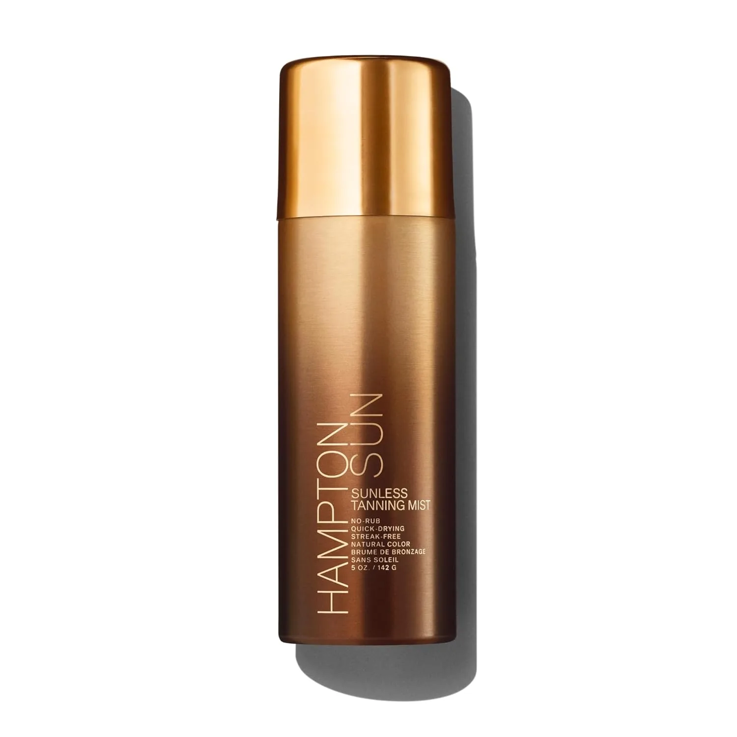Hampton Sun Sunless Tanning Mist, автозагар для лица и тела, без втирания и разводов, стойкий натуральный оттенок, не оставляет следов, быстро сохнет, для всех типов кожи 141.75 г (1 шт.), orange