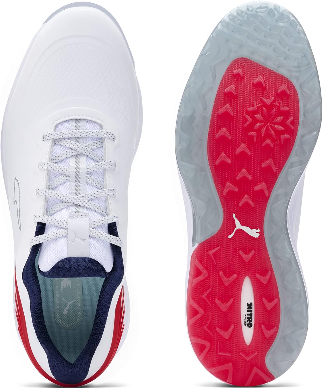 Мужские кроссовки Puma Ignite Elevate, белый/красный — фото 4