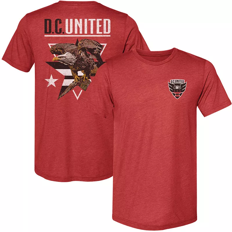 

Красная футболка с изображением на спине 500 Level для взрослых DC United