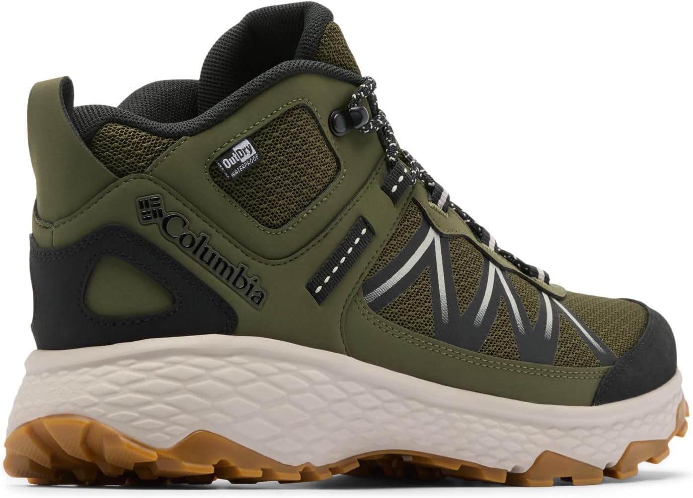 Мужские походные ботинки Columbia Peakfreak Rush Mid Outdry, черный — фото 3