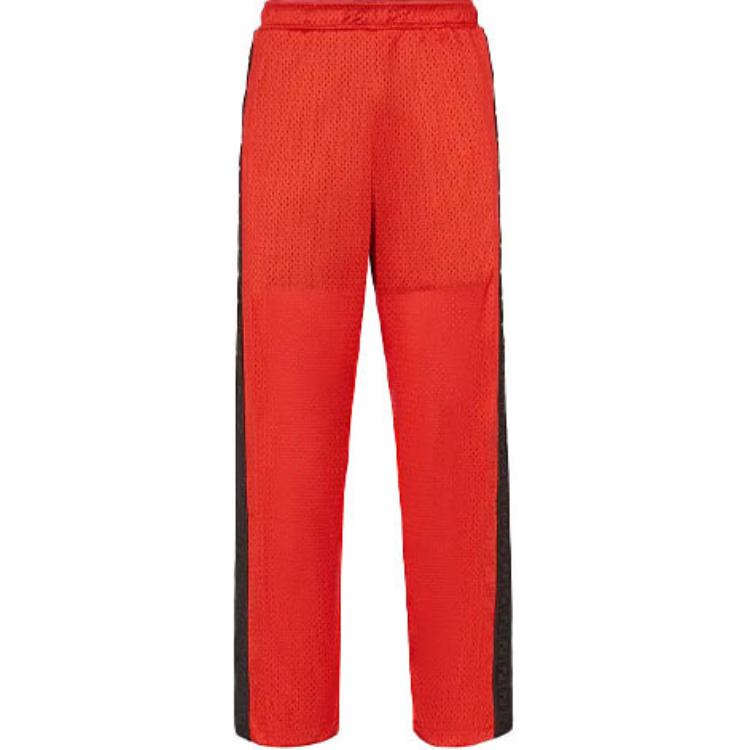 

FENDI Трикотажные спортивные штаны мужские красные