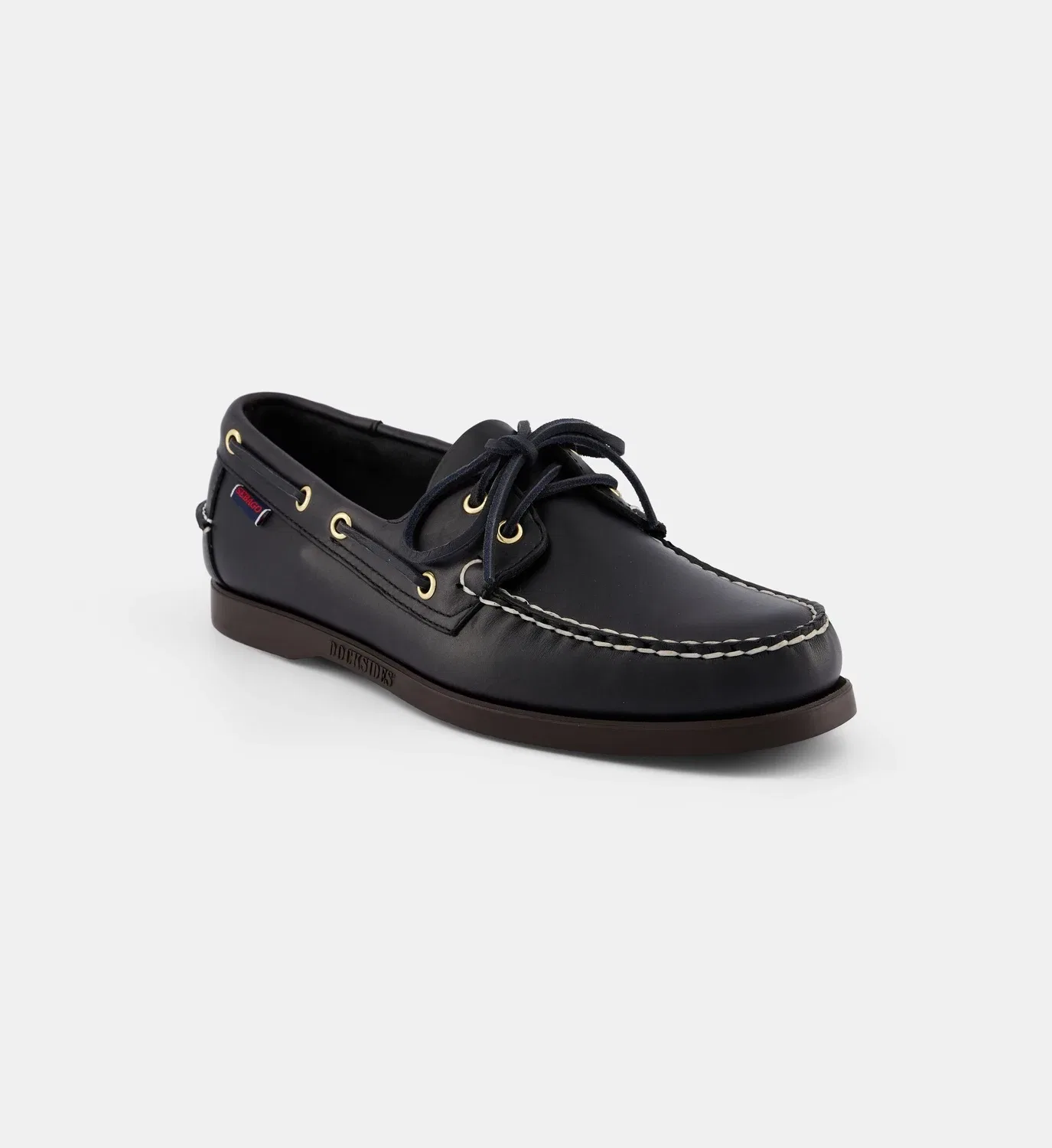 Туфли-лодочки Dockside Portland из вощеной кожи Sebago, синий — фото 2