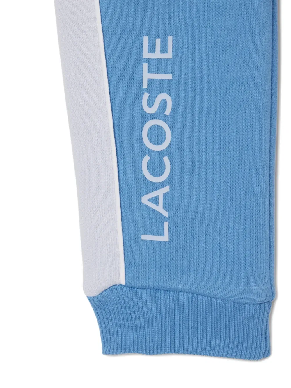 Спортивные брюки с полосатым логотипом Lacoste, синий — фото 3