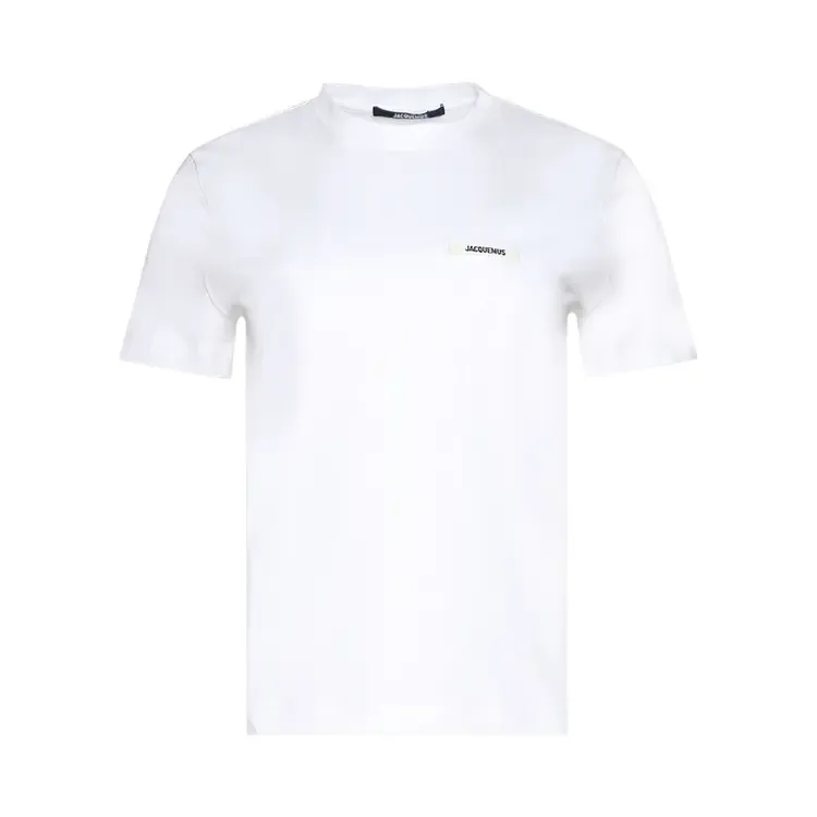 Футболка Jacquemus Le T-Shirt Gros Grain 'White'