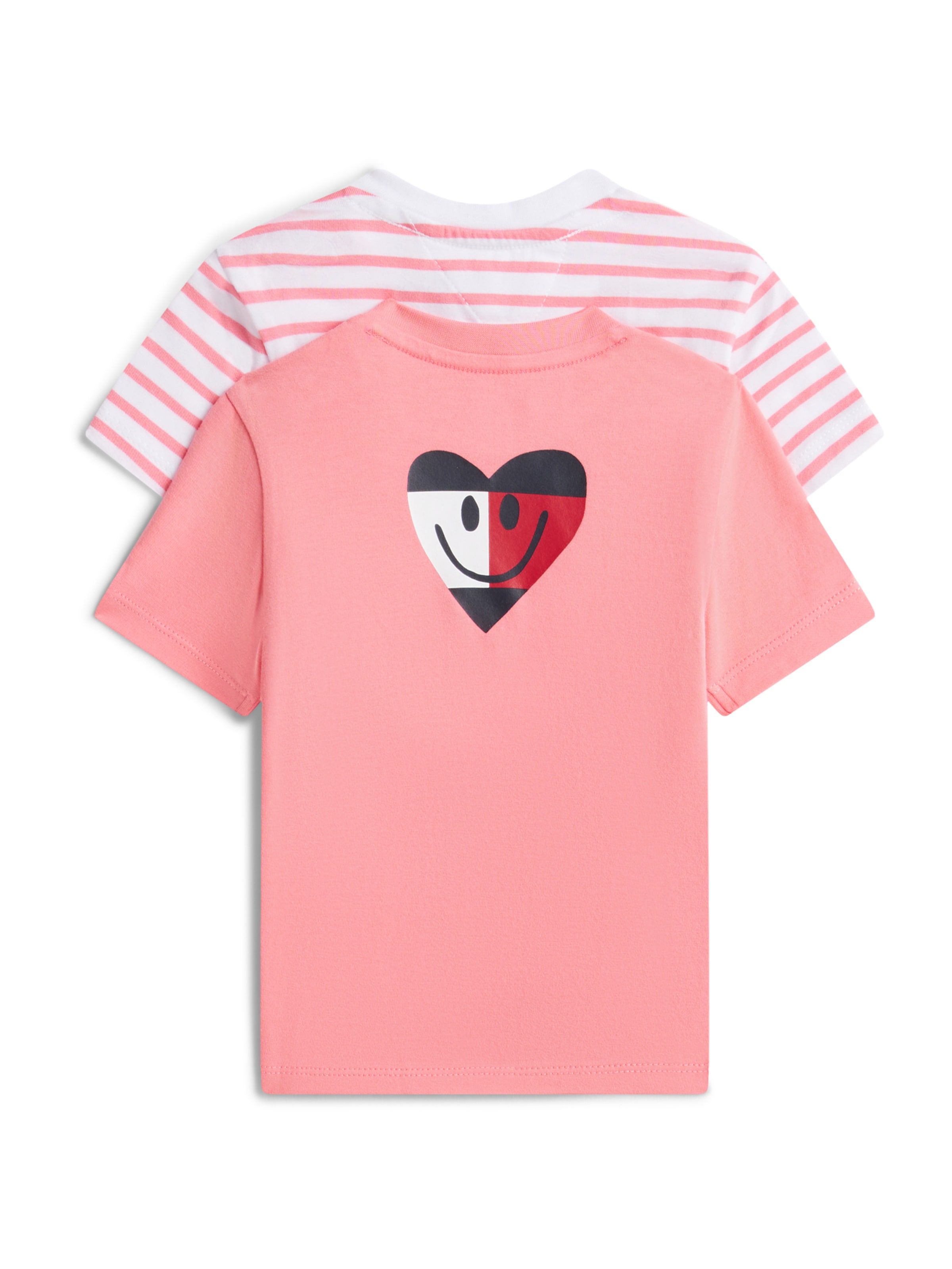 TOMMY HILFIGER Футболка в цветах Rose, Pitaya, White — фото 2