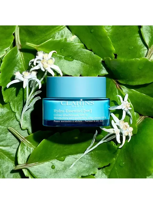 Крем для лица SPF CLARINS Увлажняющий Hydra-Essentiel Silky Cream — фото 2