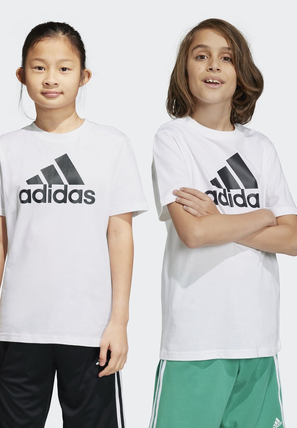 

Футболка с принтом U Bl Adidas, цвет white/black