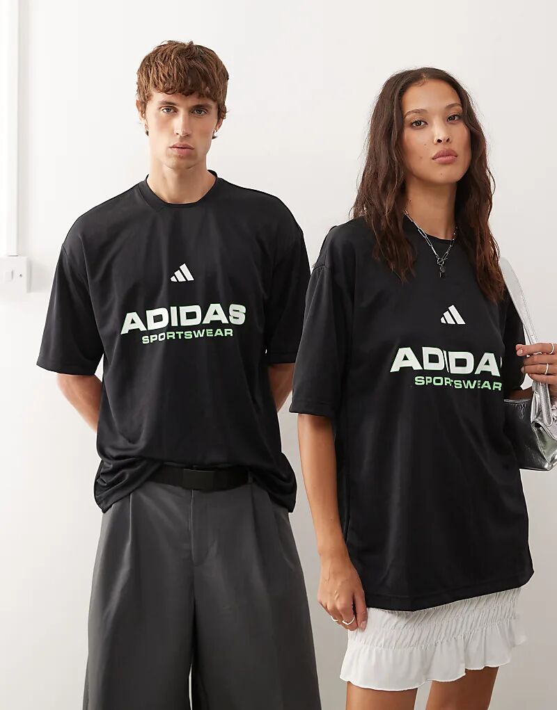

Футболка adidas Sportswear Common Goal черного цвета Adidas Originals