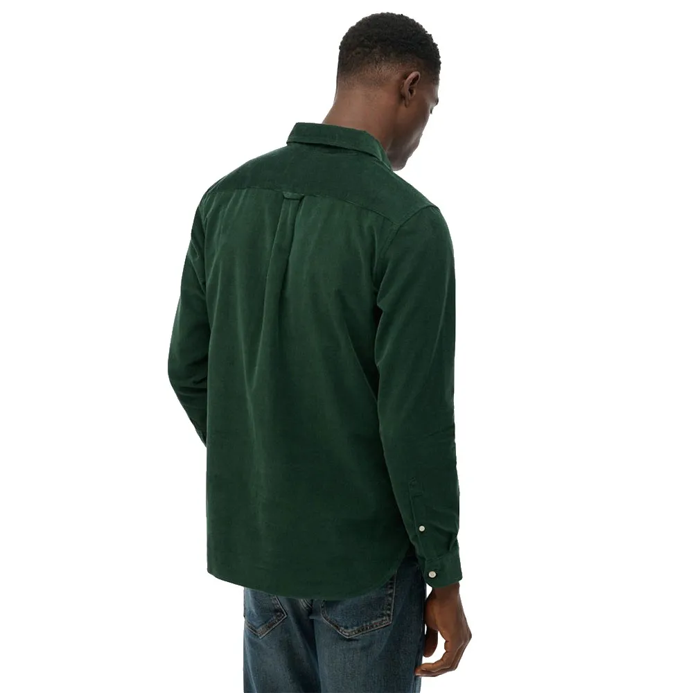 Рубашка с длинным рукавом Superdry Classic Needle Cord, зеленый — фото 2