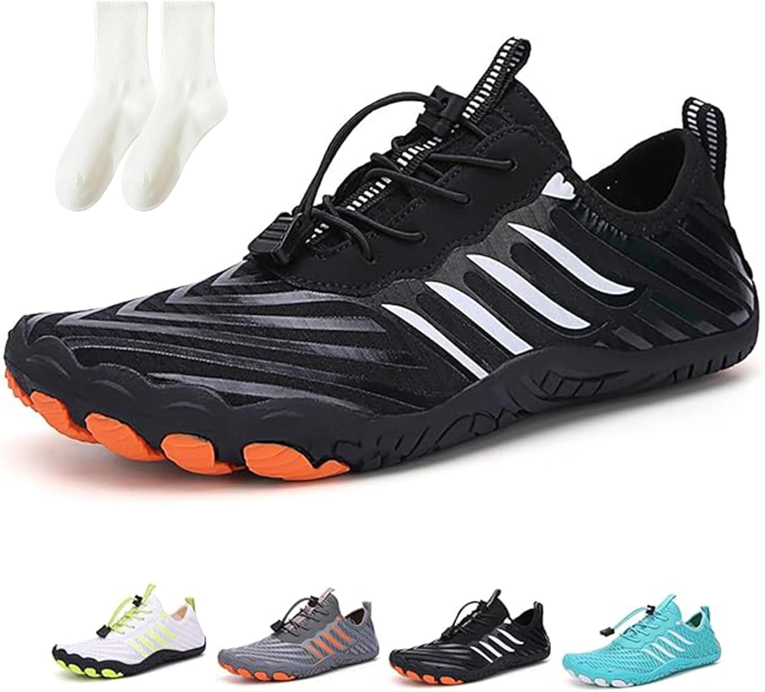 

Кроссовки для женщин и мужчин, походные кроссовки для женщин, водонепроницаемые нескользящие кроссовки для женщин и мужчин Generic, черный