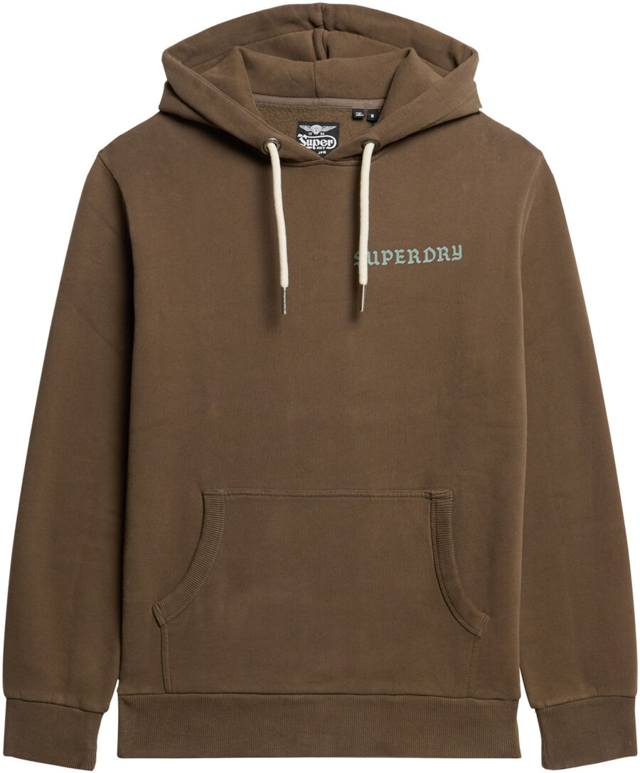 

Толстовка с капюшоном Superdry Sweatshirt Tattoo, оливковый