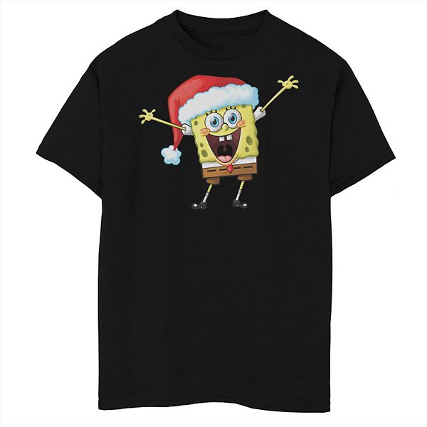 

Футболка с принтом Spongebob Squarepants Happy Christmas Attitude Husky для мальчиков Licensed Character