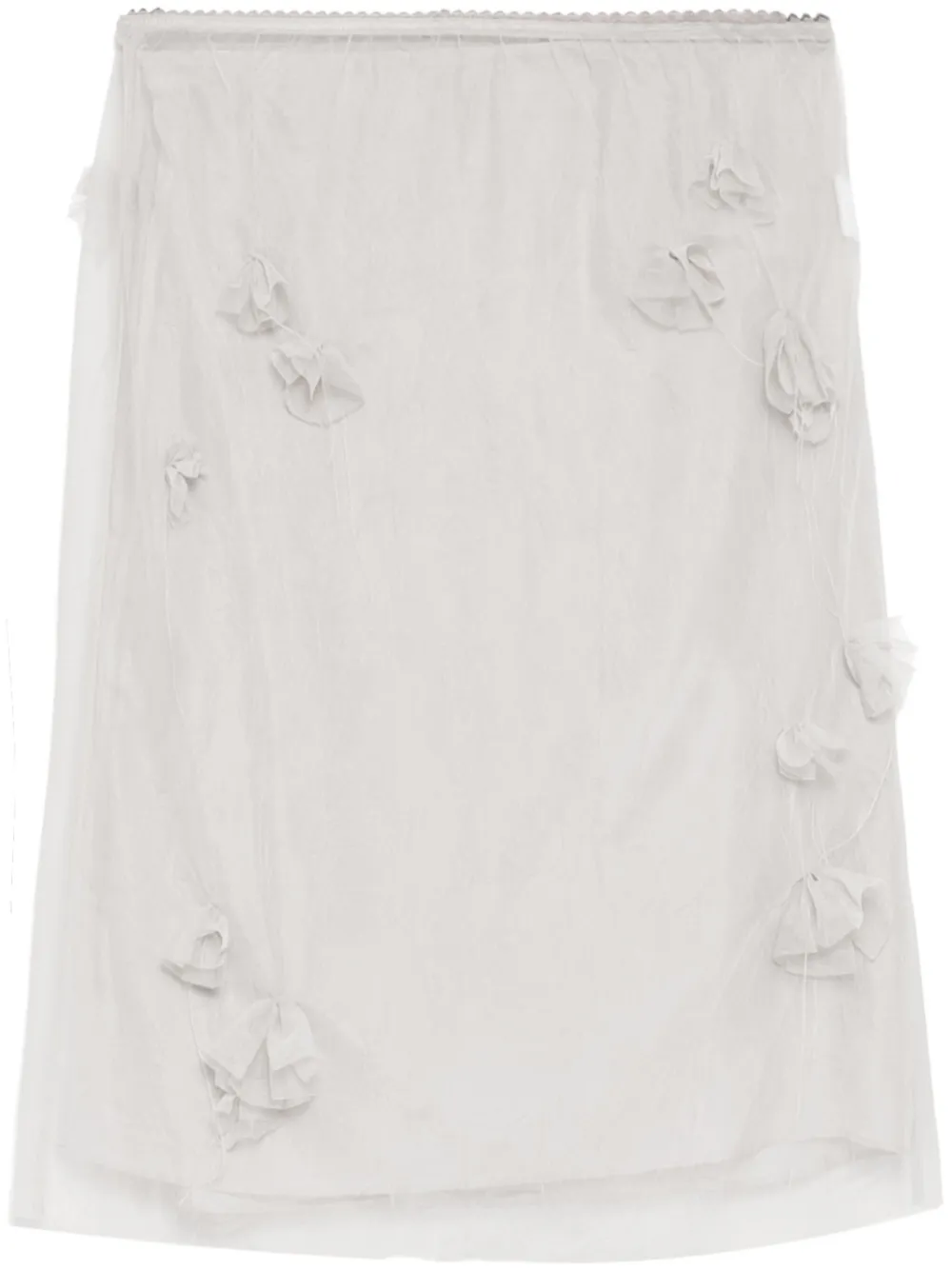 

Юбка-карандаш Gauze JNBY, серый