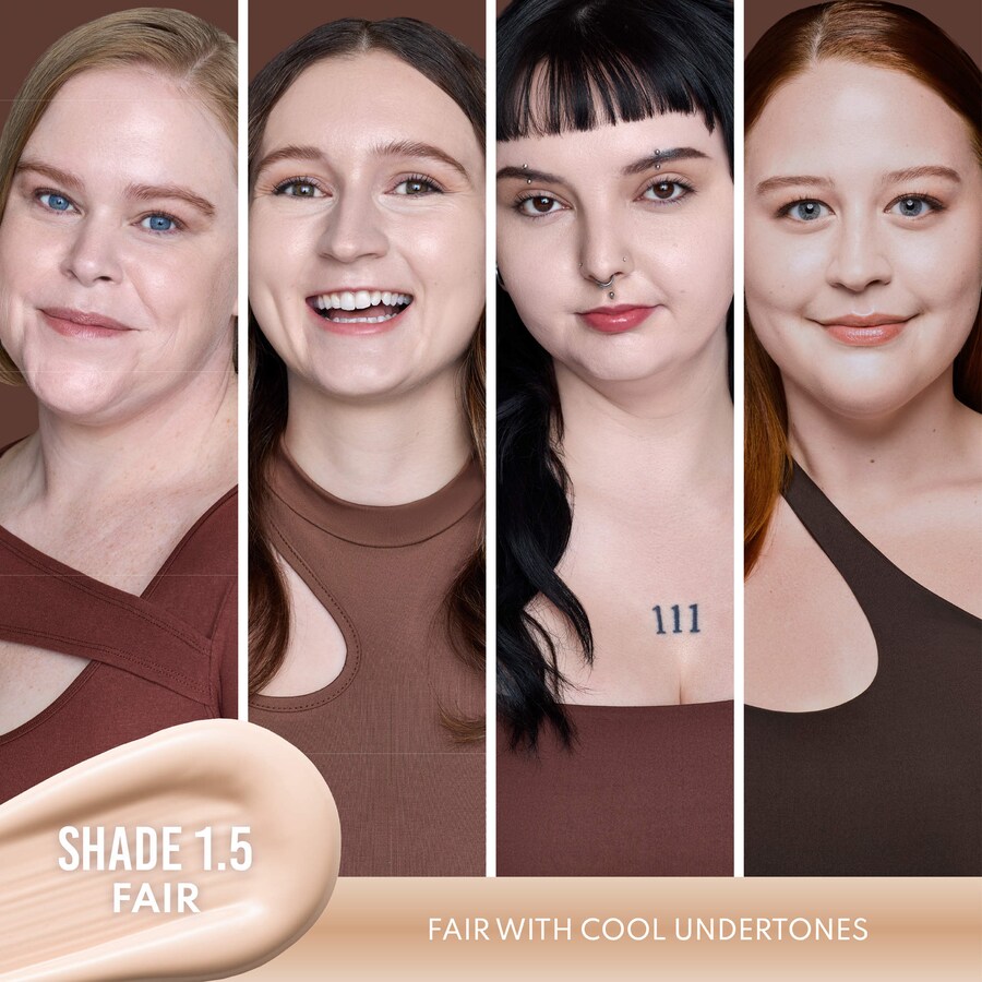 Сыворотка Danessa Myricks Beauty — Успокаивающая для кожи Yummy Skin Soothing Serum Skin Tint Foundation с пептидами и, 45 мл — фото 3