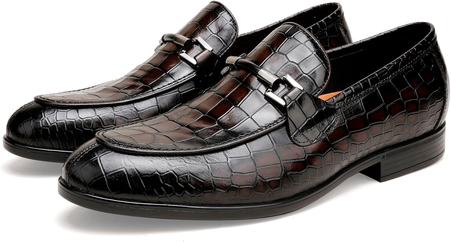 

Классические кожаные туфли для мужчин Generic, Coffee