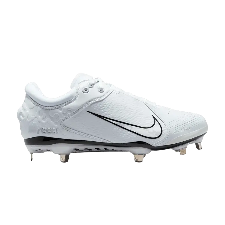 

Кроссовки Nike Wmns Hyperdiamond 4 Elite Pure Platinum Black, белый