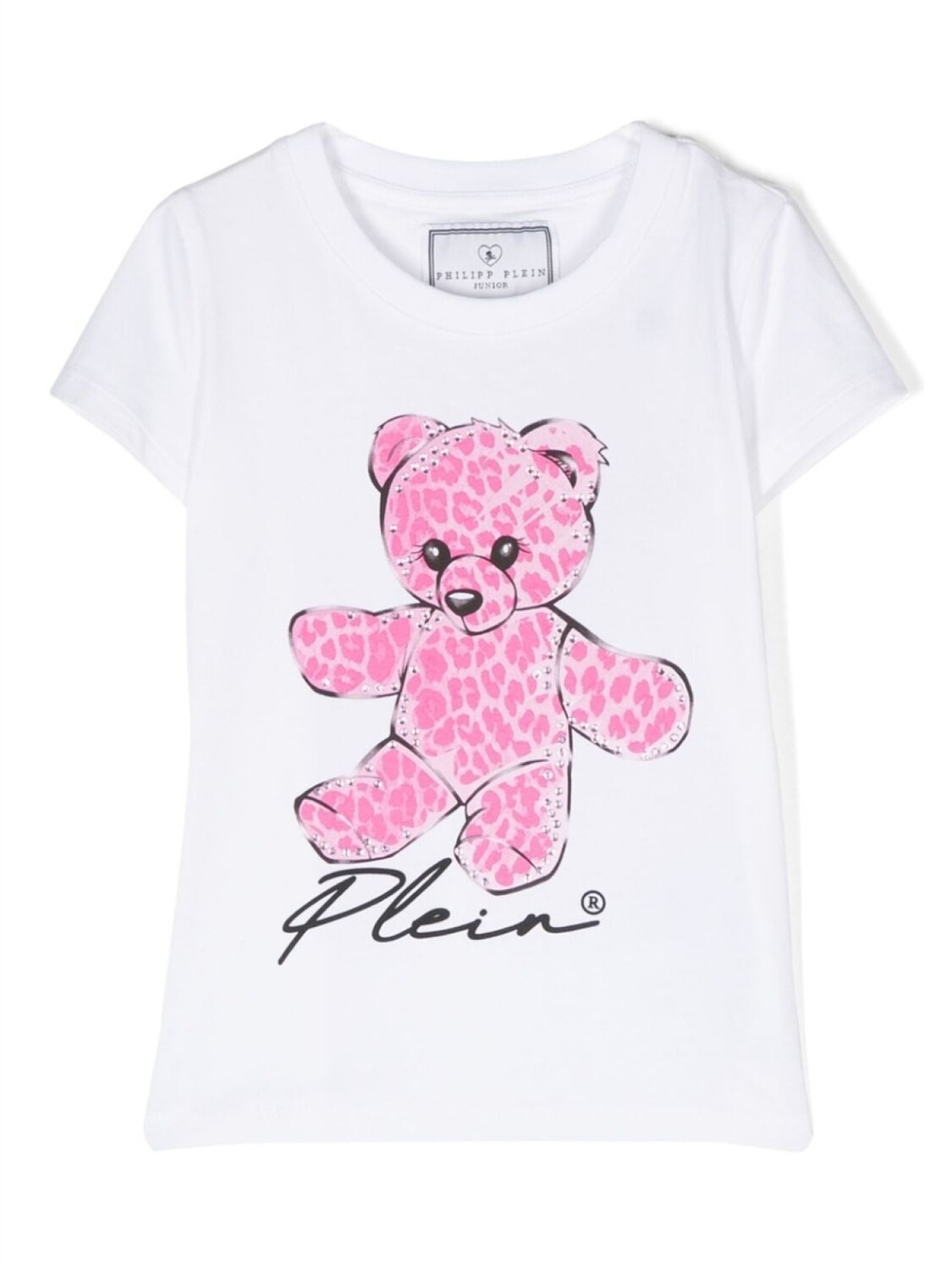 

Philipp Plein футболка с графичным принтом, белый