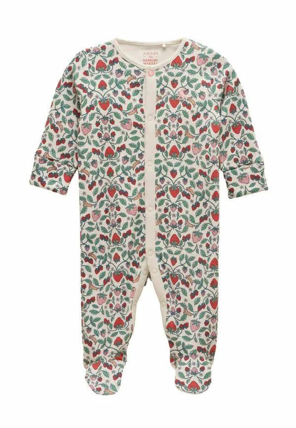 Комбинезон для сна razamataz стандартного кроя Joules, Cream Strawberries