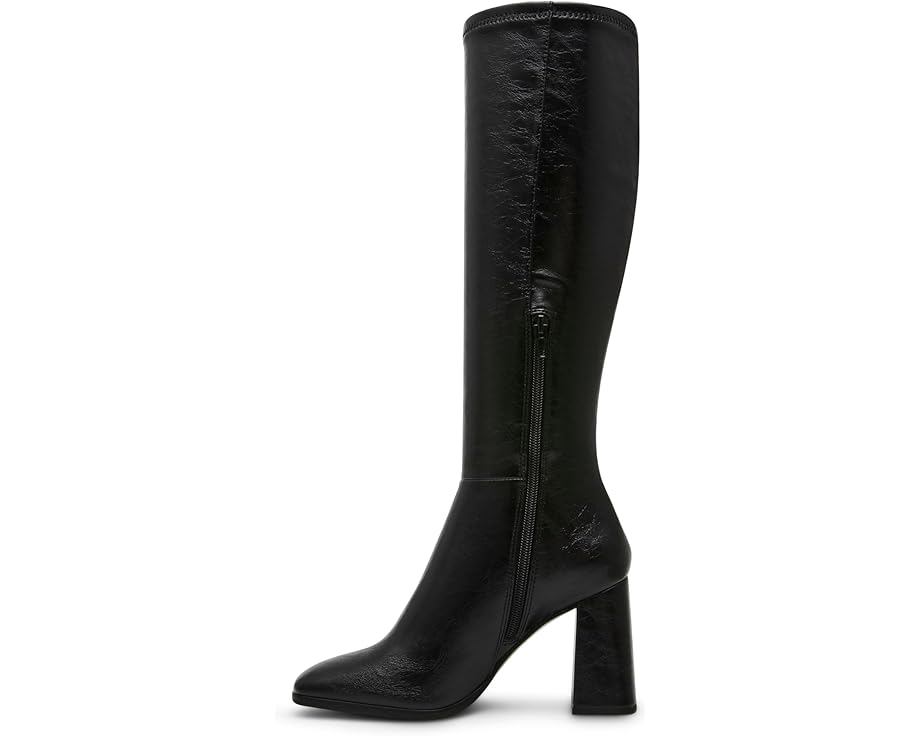 Сапоги женские Steve Madden Livah высокие на каблуке, черный — фото 4