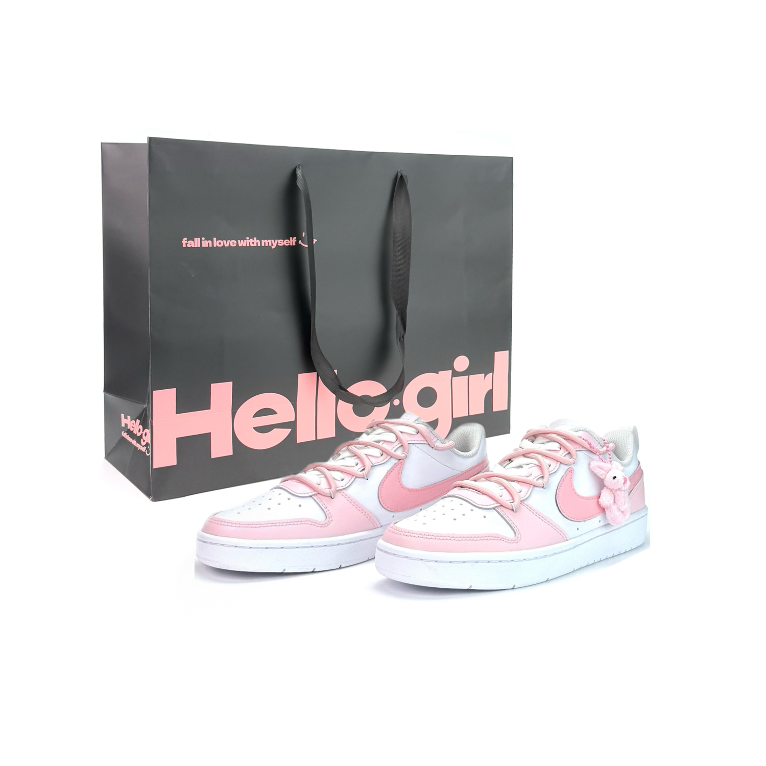 

Детские скейтерские кроссовки Court Borough для младших школьников Nike, розовый