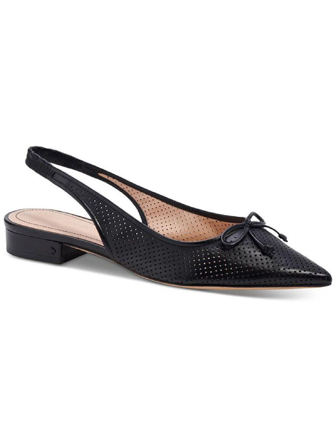 

Veronica Женские кожаные босоножки с перфорацией Kate Spade New York, черный