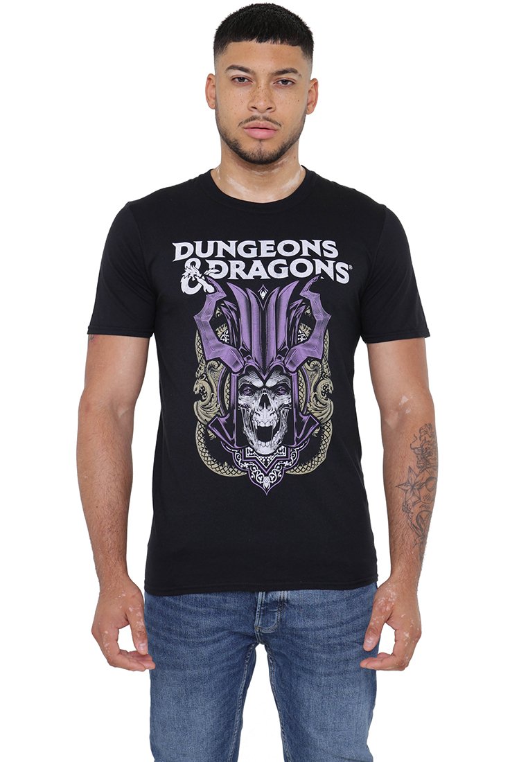 

Футболка с принтом DEMI LICH SKULL Cotton Soul, черный
