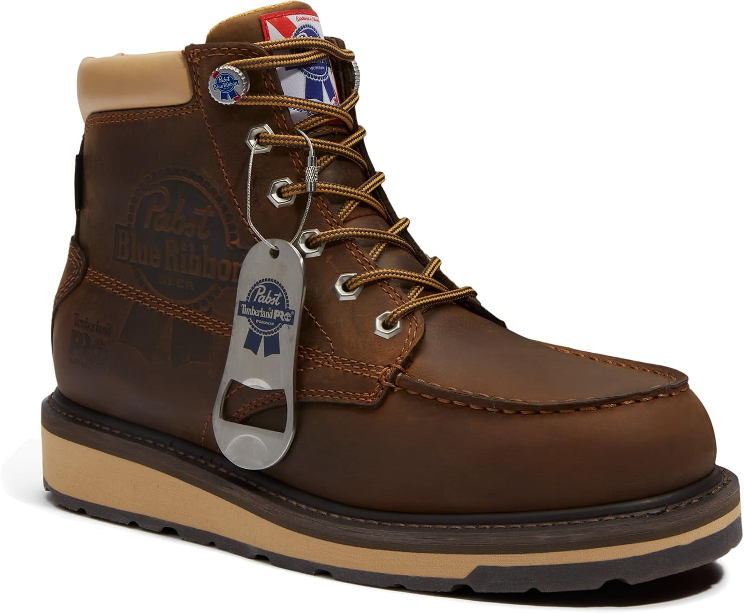 Timberland PRO мужские 6-дюймовые PBR Gridworks Soft Toe Waterproof ботинки, Brown — фото 2