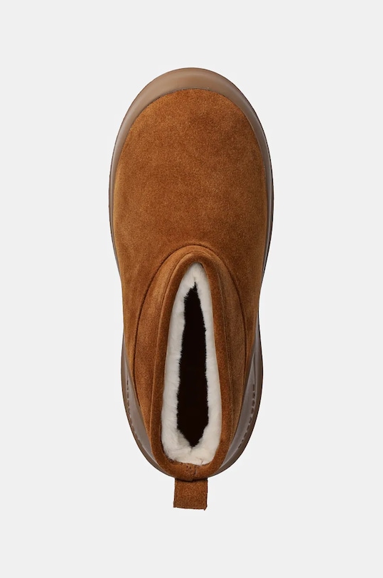 Зимние ботинки женские Moon Boot MB Luna Low Boot замшевые, коричневый — фото 4