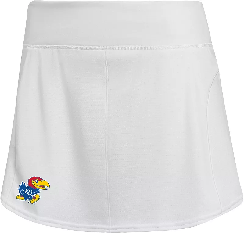 

Женская белая теннисная юбка Adidas Kansas Jayhawks