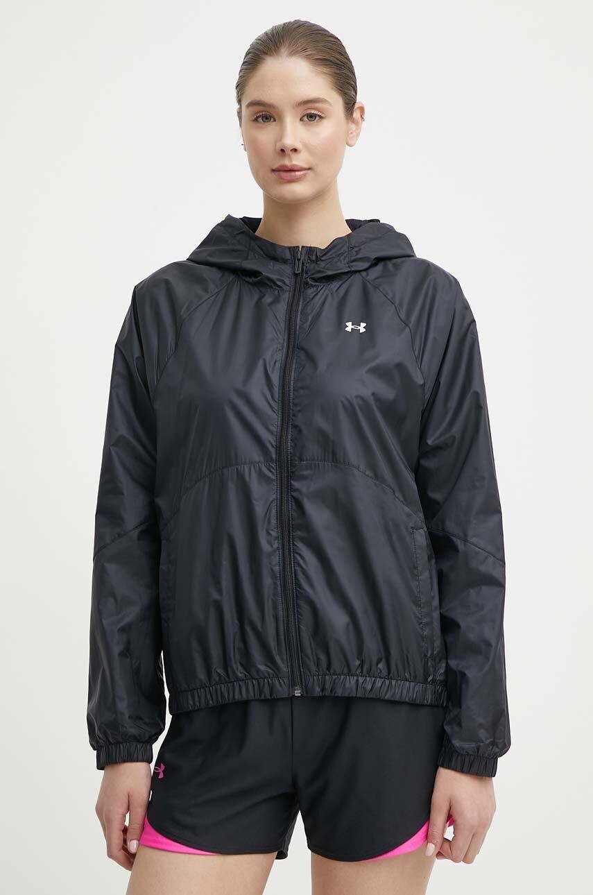 

Ветрозащитная куртка Under Armour Rival, черный
