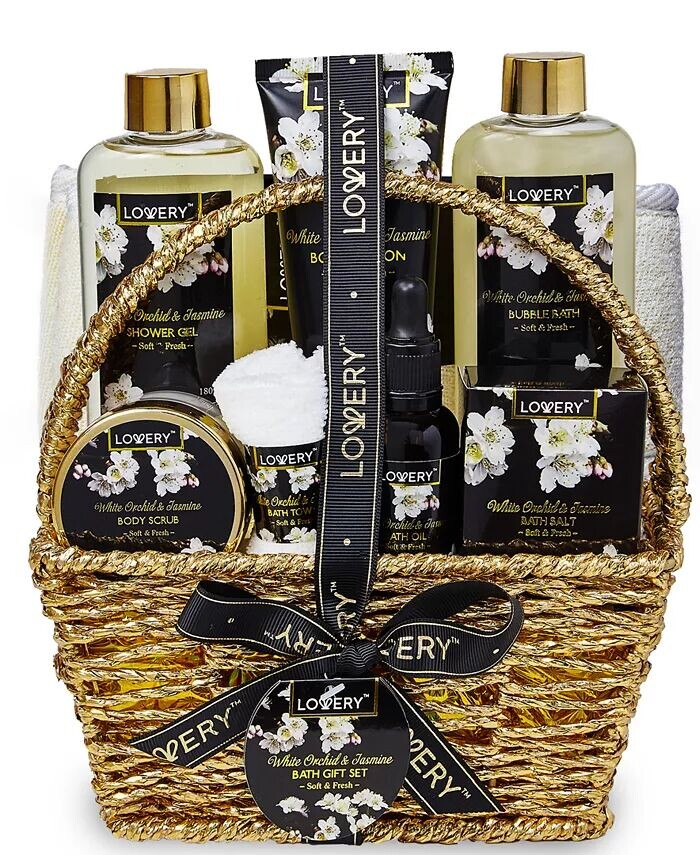 

Подарочный набор для ухода за телом Home Spa Orchid Jasmine, 9 предметов Lovery