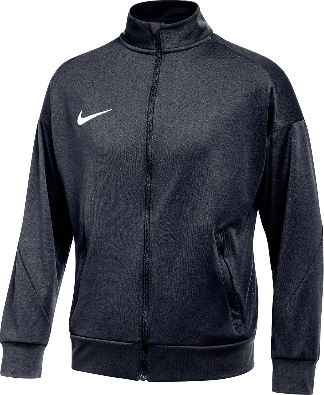 Куртка для бега NIKE Dri-FIT Academy Pro 24 K унисекс-взрослая, Obsidian/Obsidian/White — фото 2