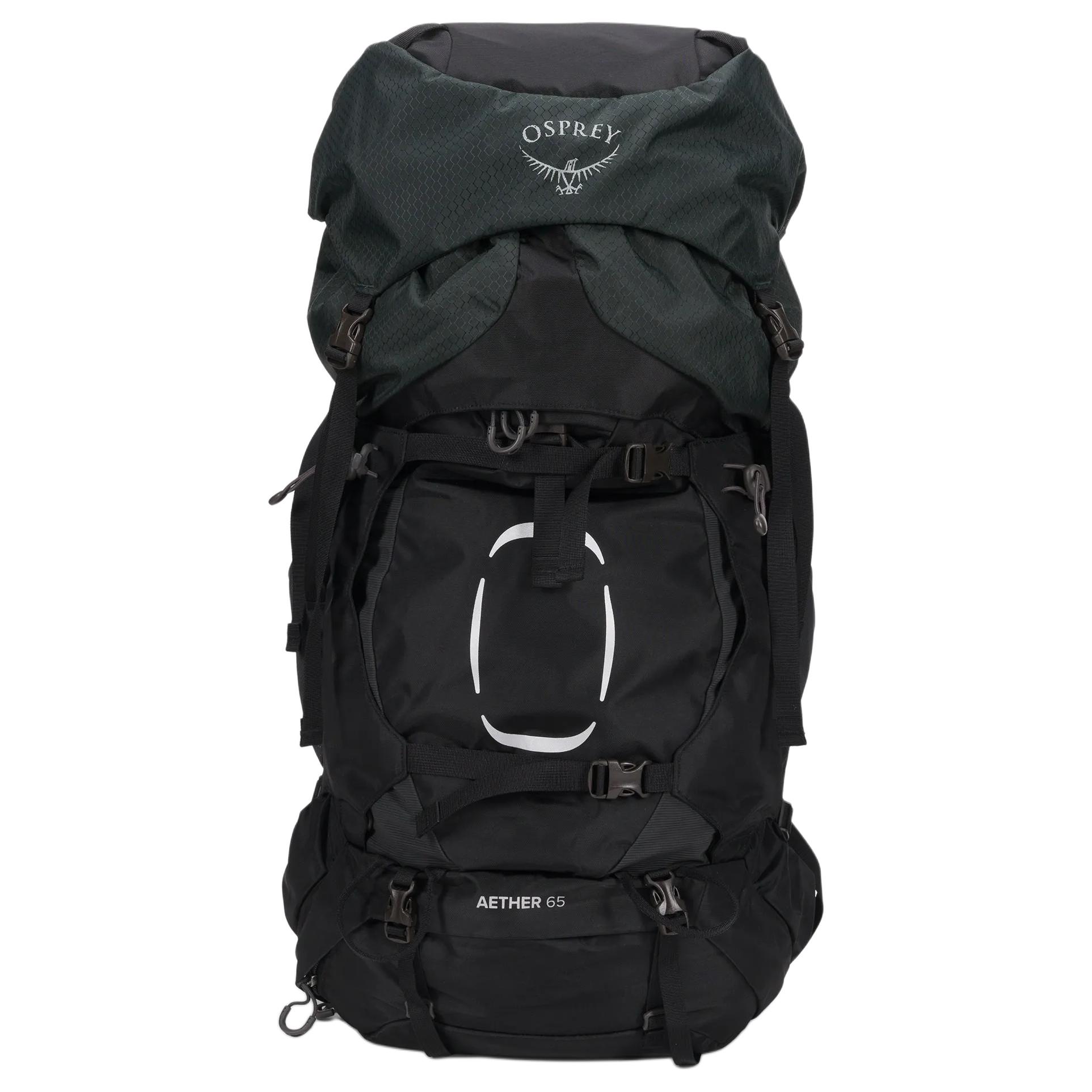 

OSPREY 65-литровый наружный рюкзак из нейлона черный унисекс, Black