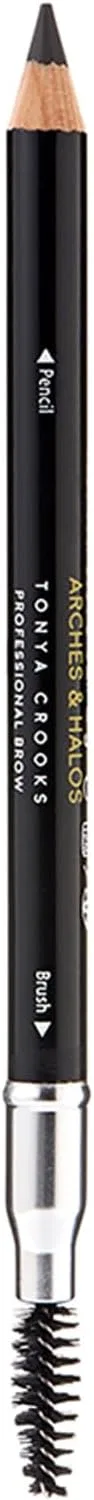 Карандаш для бровей Precision Brow Shaping Pencil Arches & Halos, двусторонний, цвет Charcoal, 2 мл Arches And Halos