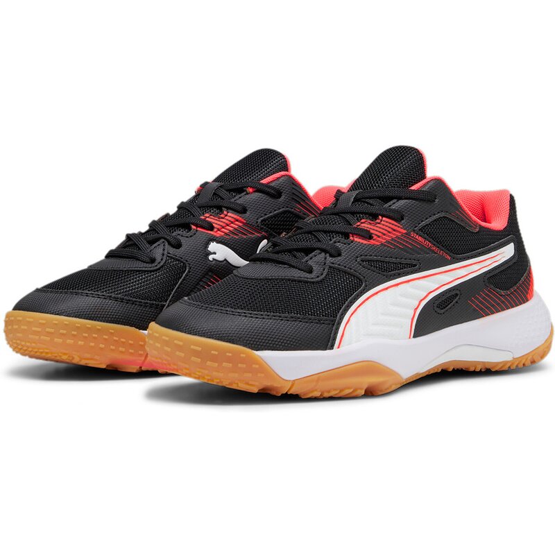 Кроссовки Solarflash Jr II Puma, цвет puma black-fire orchid-puma wh — фото 3