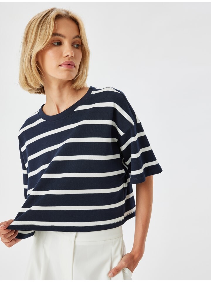

Футболка KOTON T shirt, цвет marineblau gestreift