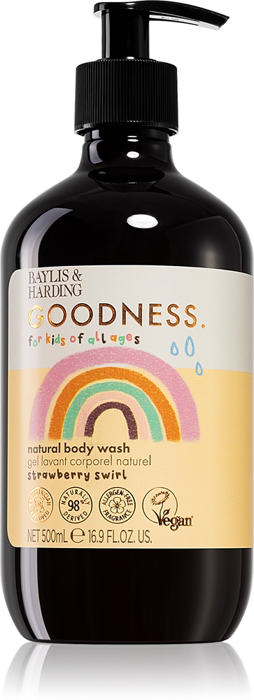 

Нежный очищающий гель Goodness со вкусом клубники для детей с рождения Baylis & Harding, 500 мл