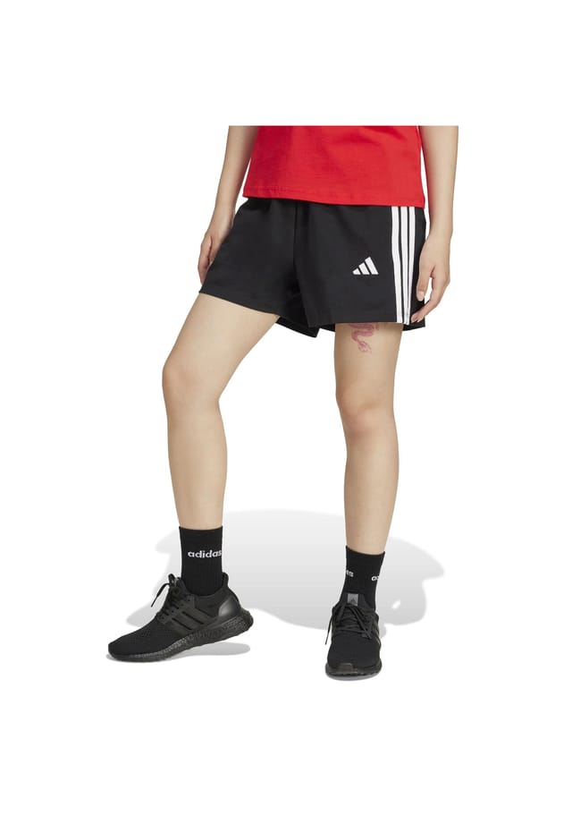 Шорты для бега с высокой талией Essentials Adidas, мультиколор — фото 2