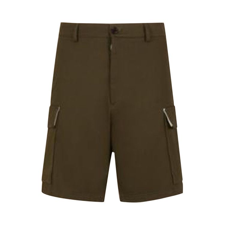 

Шорты Marni Organic Gabardine Shorts, Deep Sage