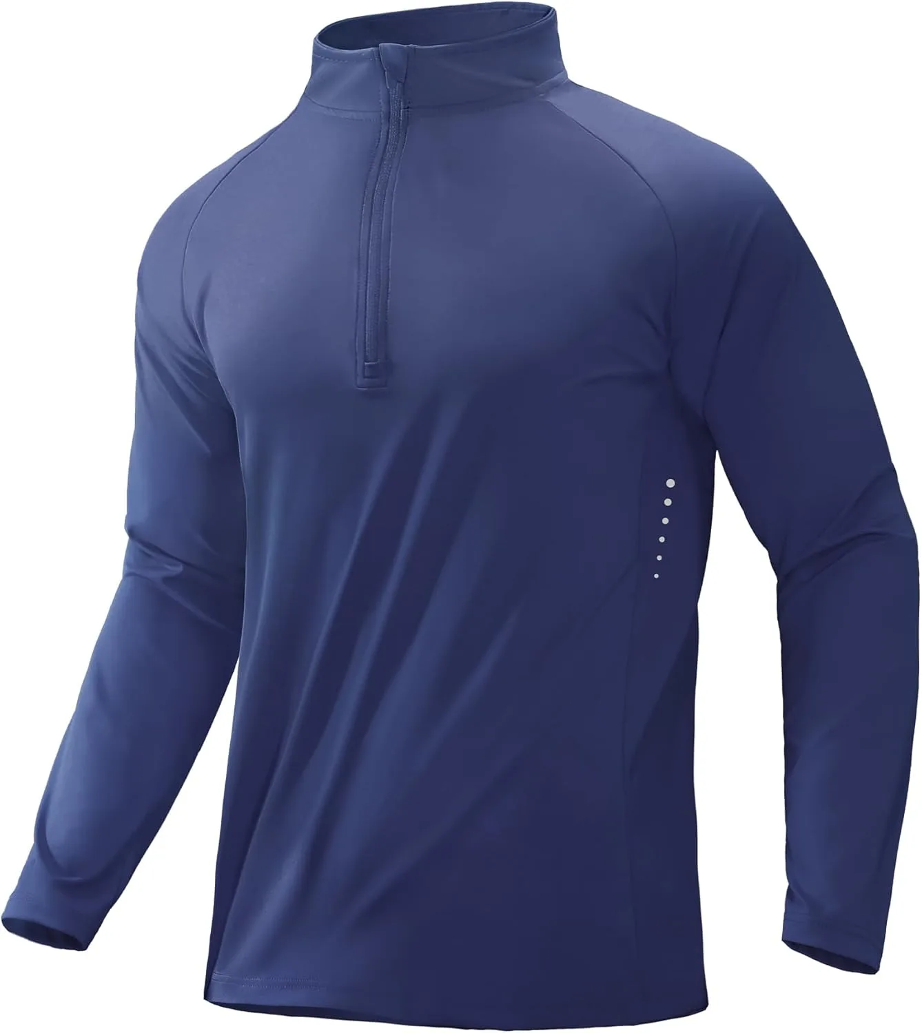 

MIER Dry Fit Quarter Zip Pullover для мужчин, легкая футболка с длинным рукавом