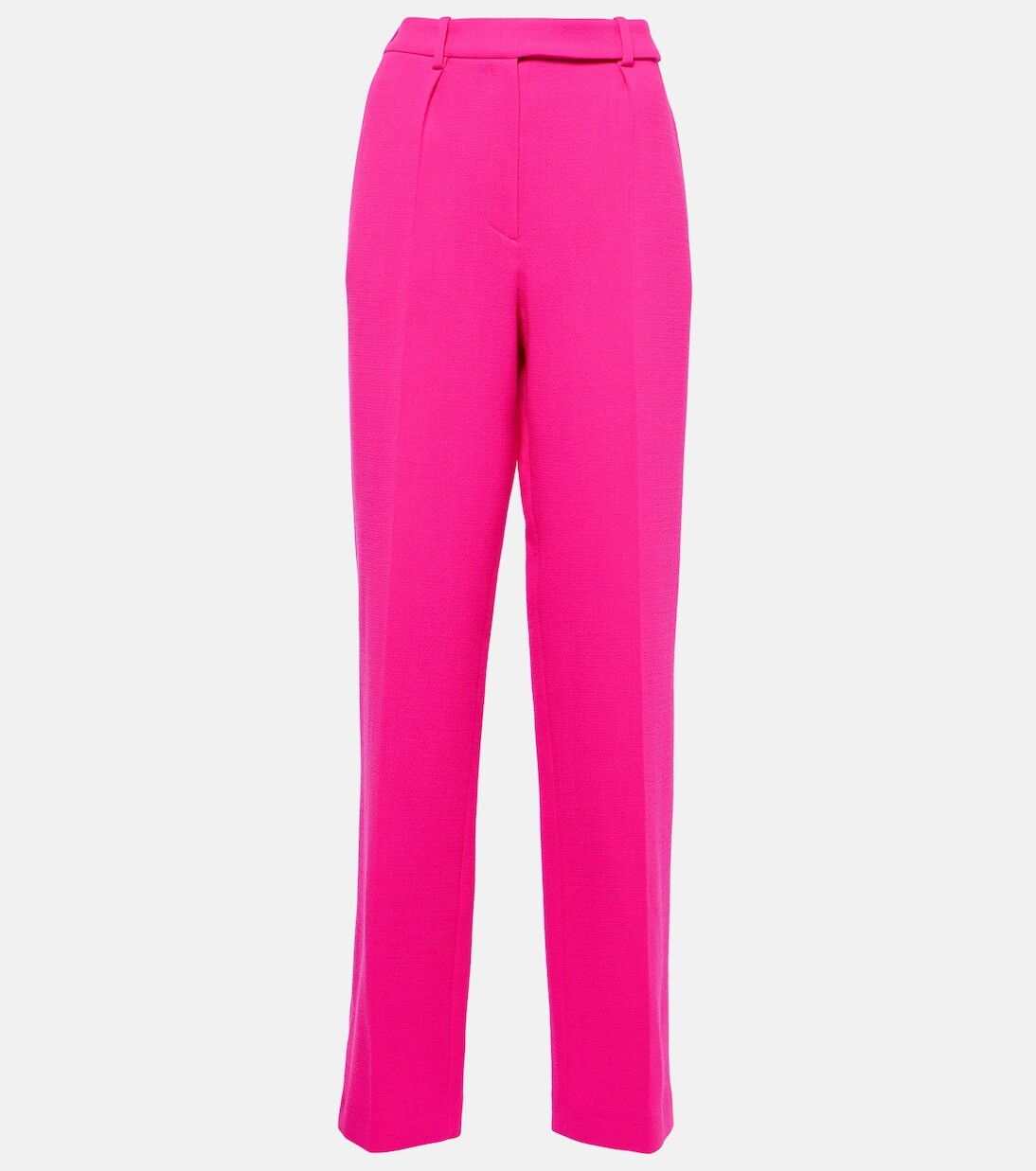 

Шерстяные широкие брюки Alexandre Vauthier, розовый