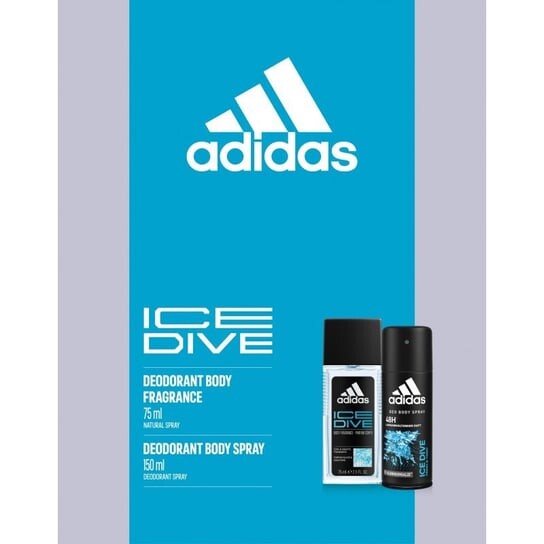 

Набор уходовой косметики, 2 шт. Adidas, Ice Dive