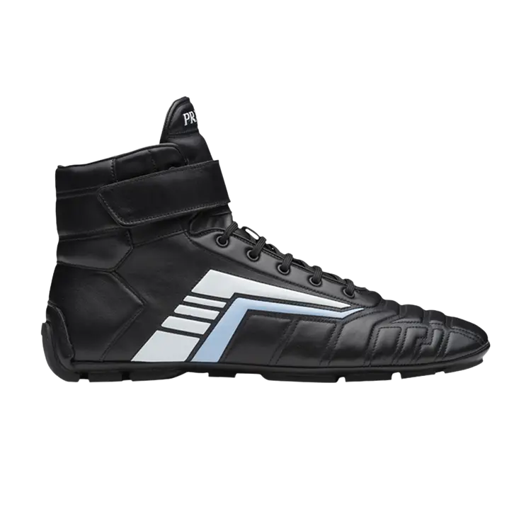 

Кроссовки Prada Rev Cuero High, черный