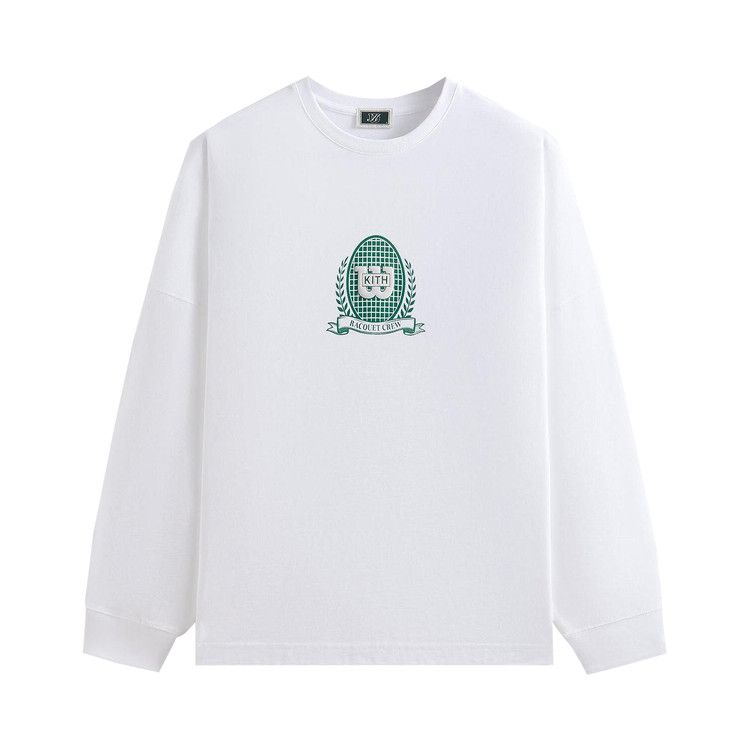 

Футболка Kith x Wilson Crest Ramble Long Sleeve Tee, White