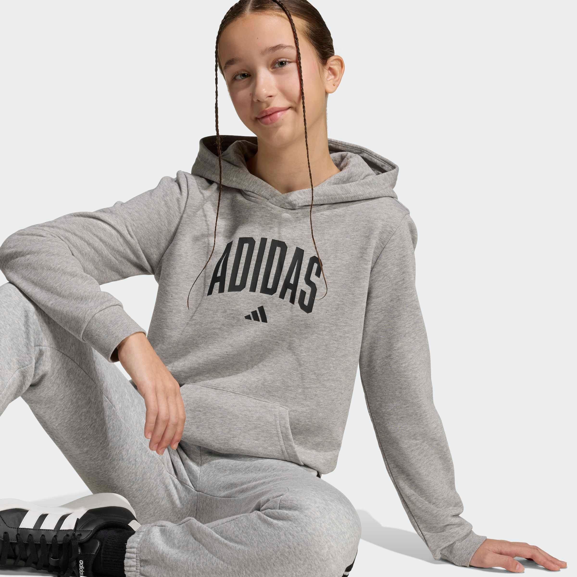 Adidas Sportswear Толстовка в сером цвете — фото 2