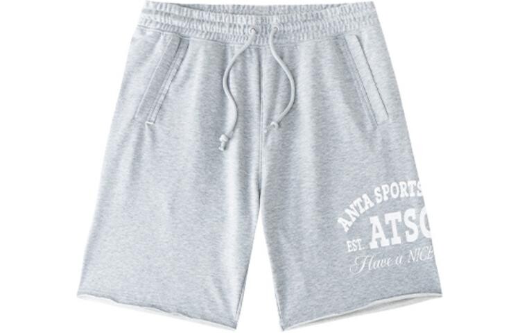 

Life Collection Повседневные шорты мужские Меланжево-серые Anta, цвет Heather Gray