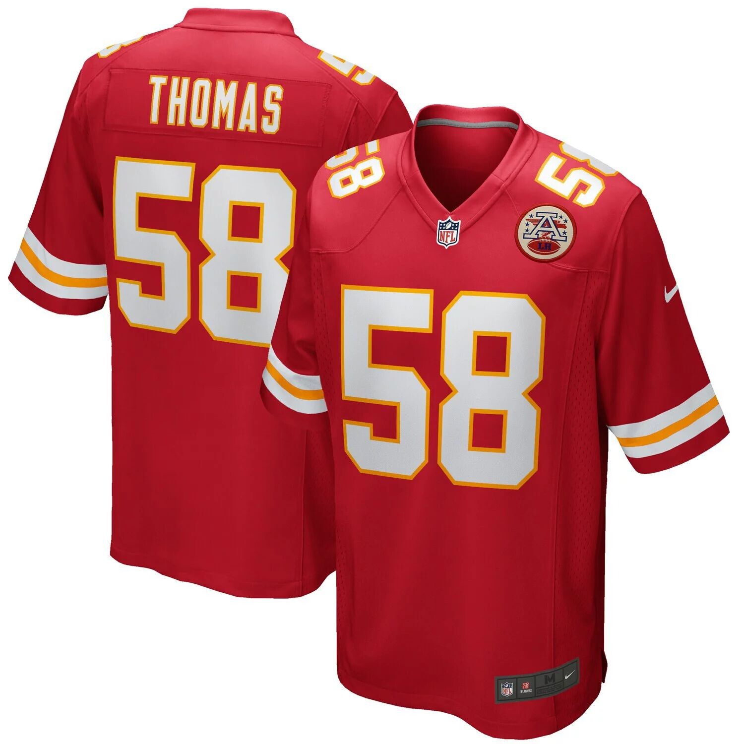 

Мужская майка Nike Derrick Thomas Red Kansas City Chiefs Game Retired Player