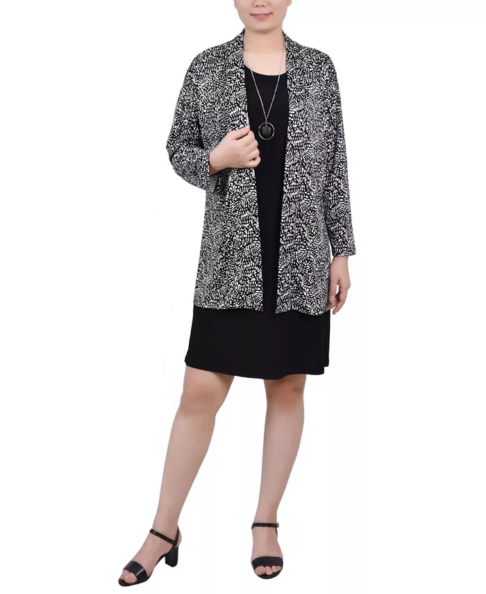 

Комплект из двух частей для миниатюрного платья NY Collection, черный
