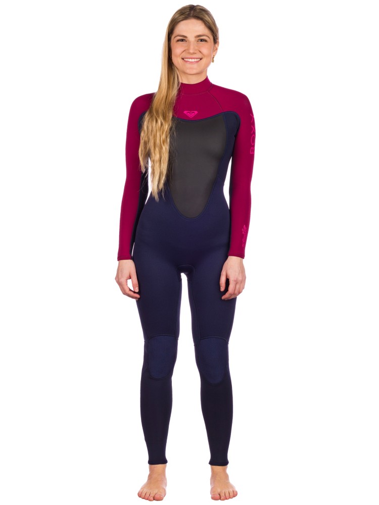

Гидрокостюм Roxy Prologue 3/2 Back Zip FLT Neoprenanzug, dark navy/burgundy