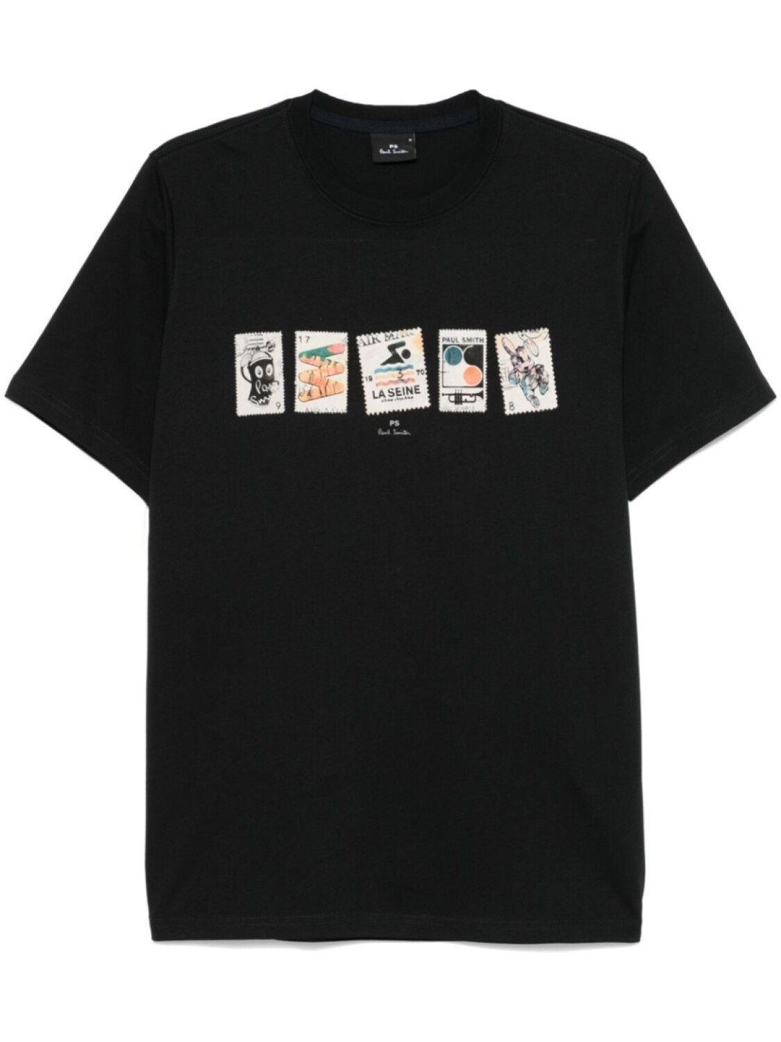 

Футболка с принтом PS Paul Smith, черный